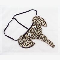 （情趣内衣）卡通性感男式情趣内裤大象丁字裤-豹纹新品